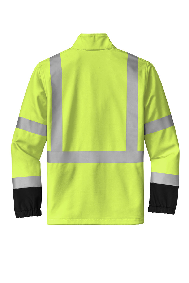 CornerStone ANSI 107 Class 3 Soft Shell Jacket - Safety Yellow