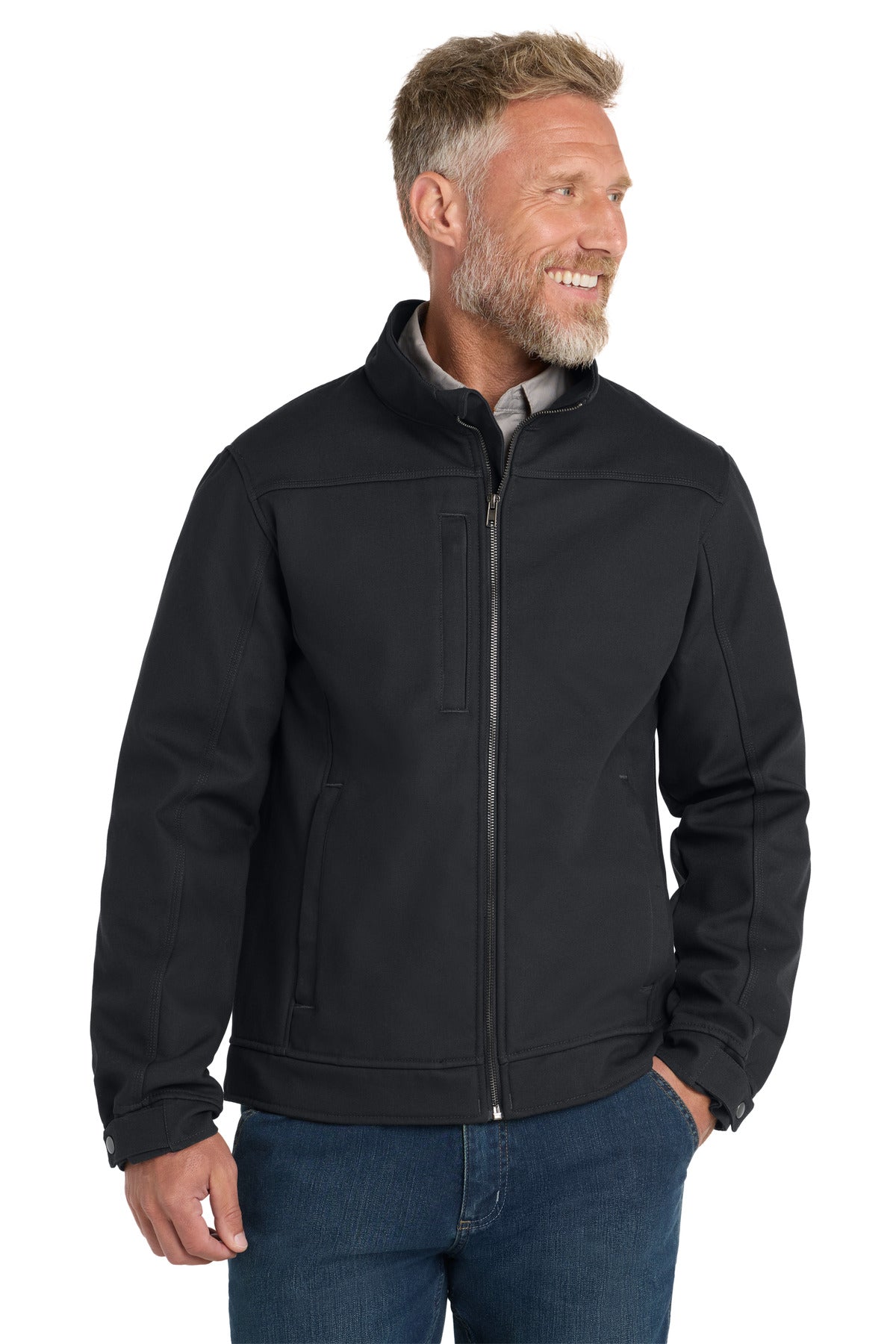 CornerStone Duck Bonded Soft Shell Jacket - Charcoal