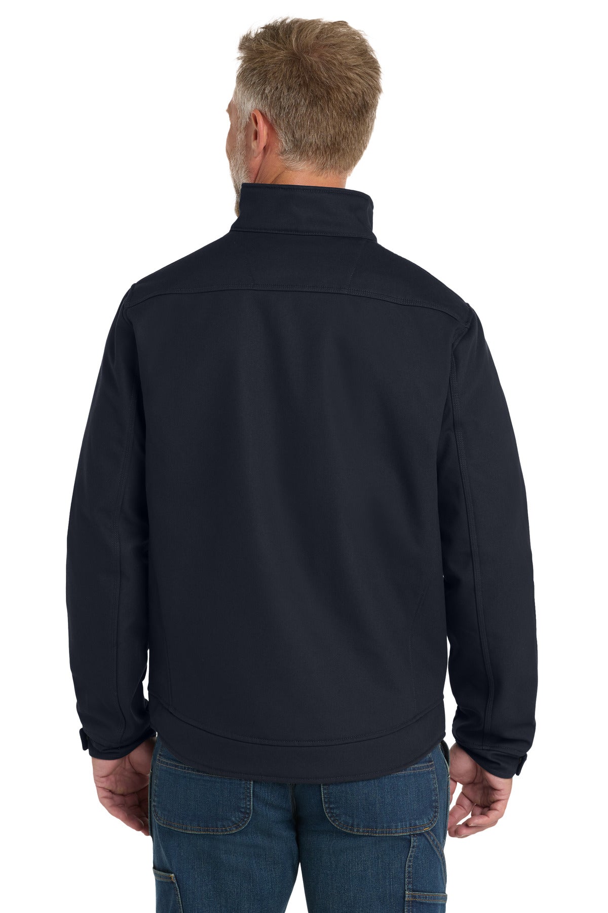 CornerStone Duck Bonded Soft Shell Jacket - Navy Blue