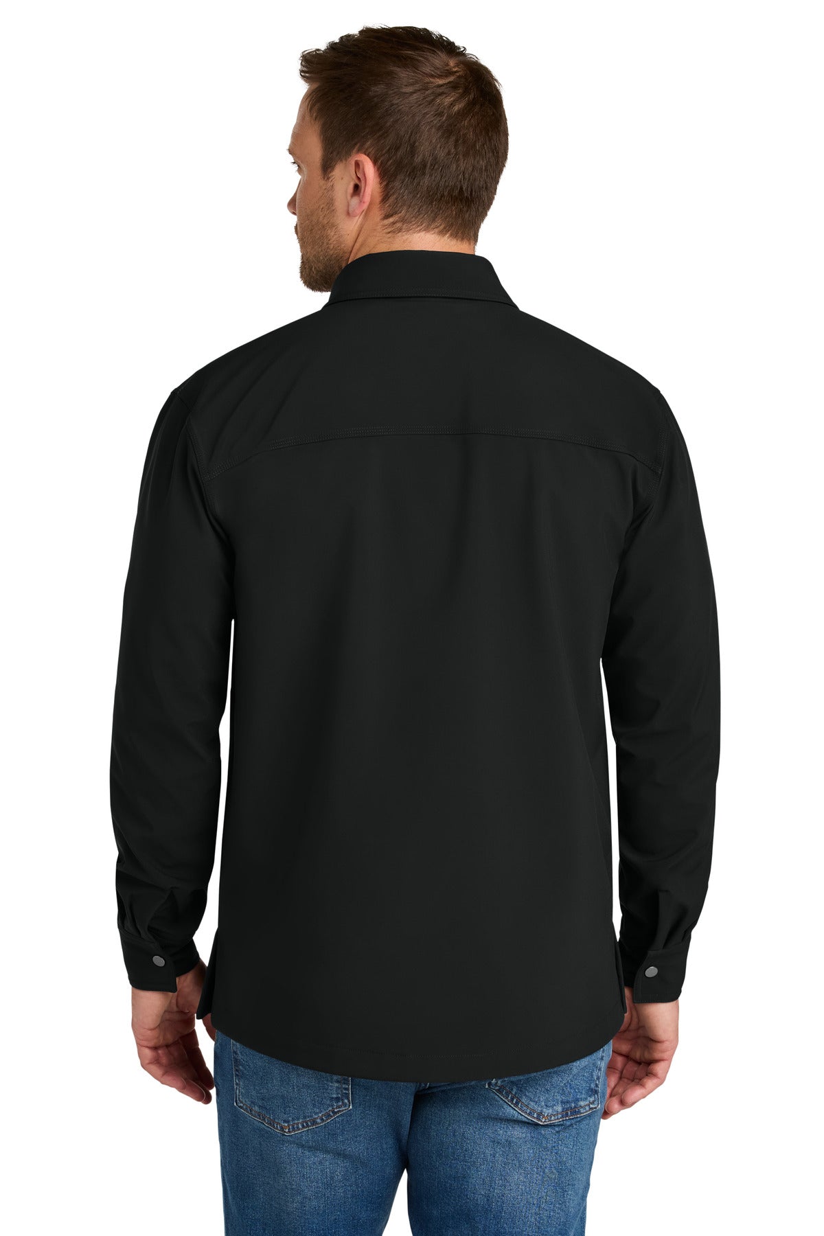 CornerStone Soft Shell Shirt Jacket - Black