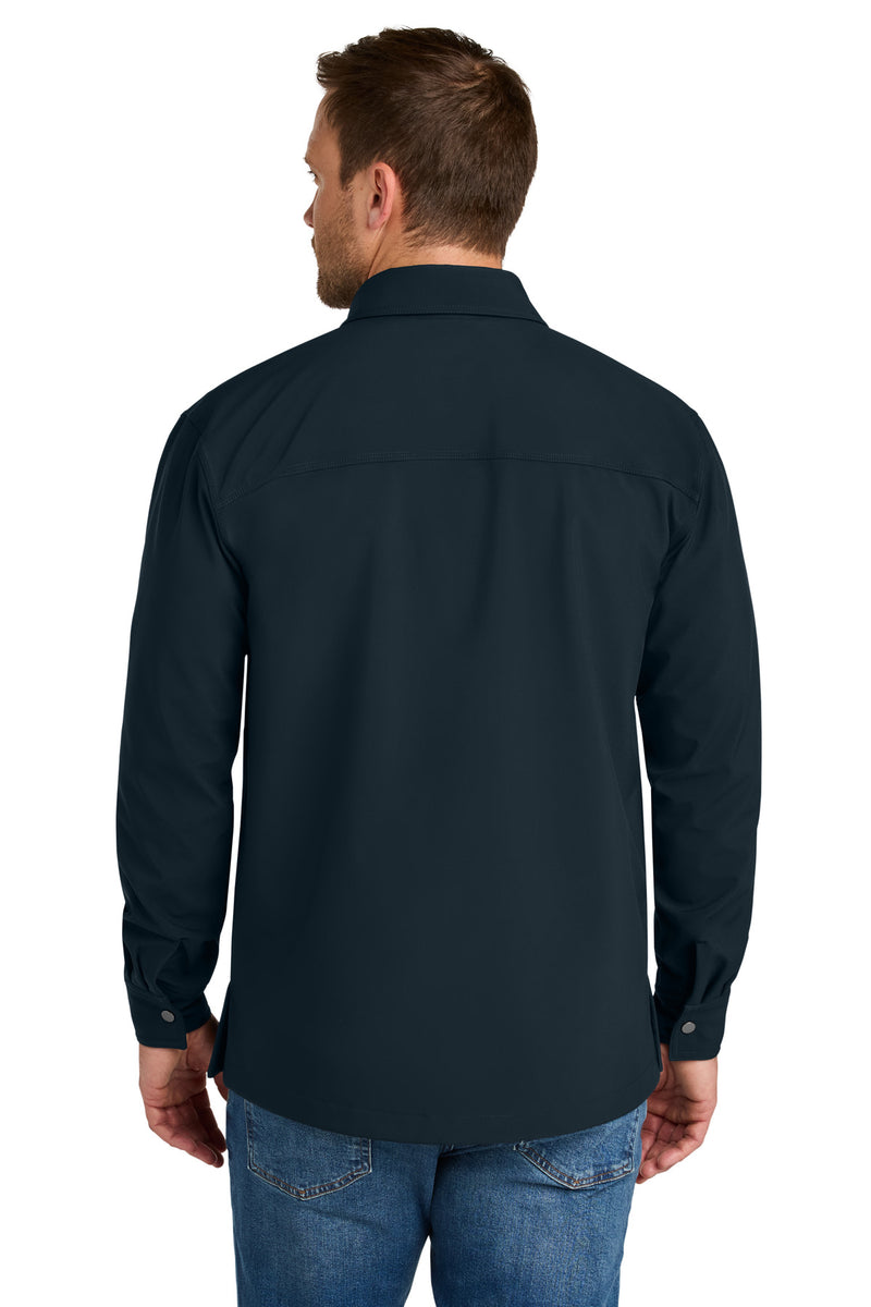 CornerStone Soft Shell Shirt Jacket - Navy