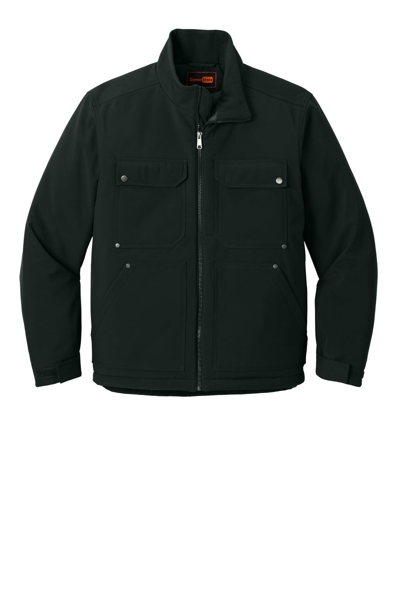 CornerStone Insulated Workwear Soft Shell - Black