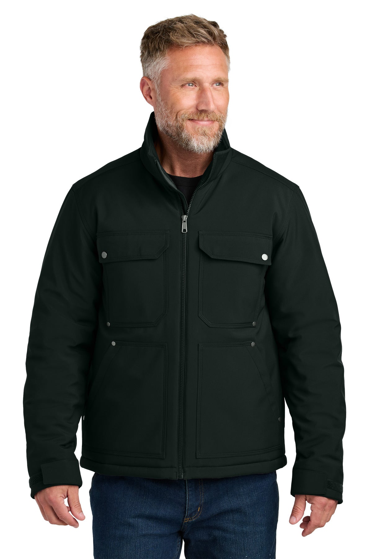 CornerStone Insulated Workwear Soft Shell - Black