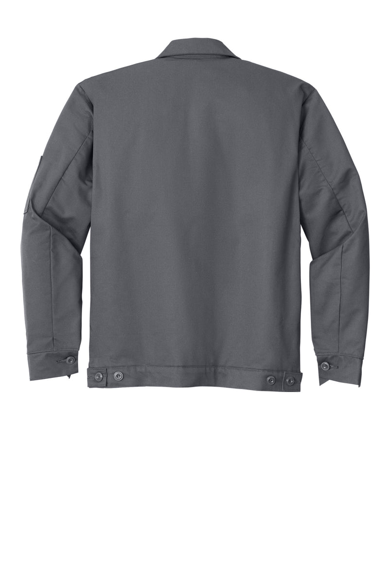 Red Kap Slash Pocket Jacket - Charcoal