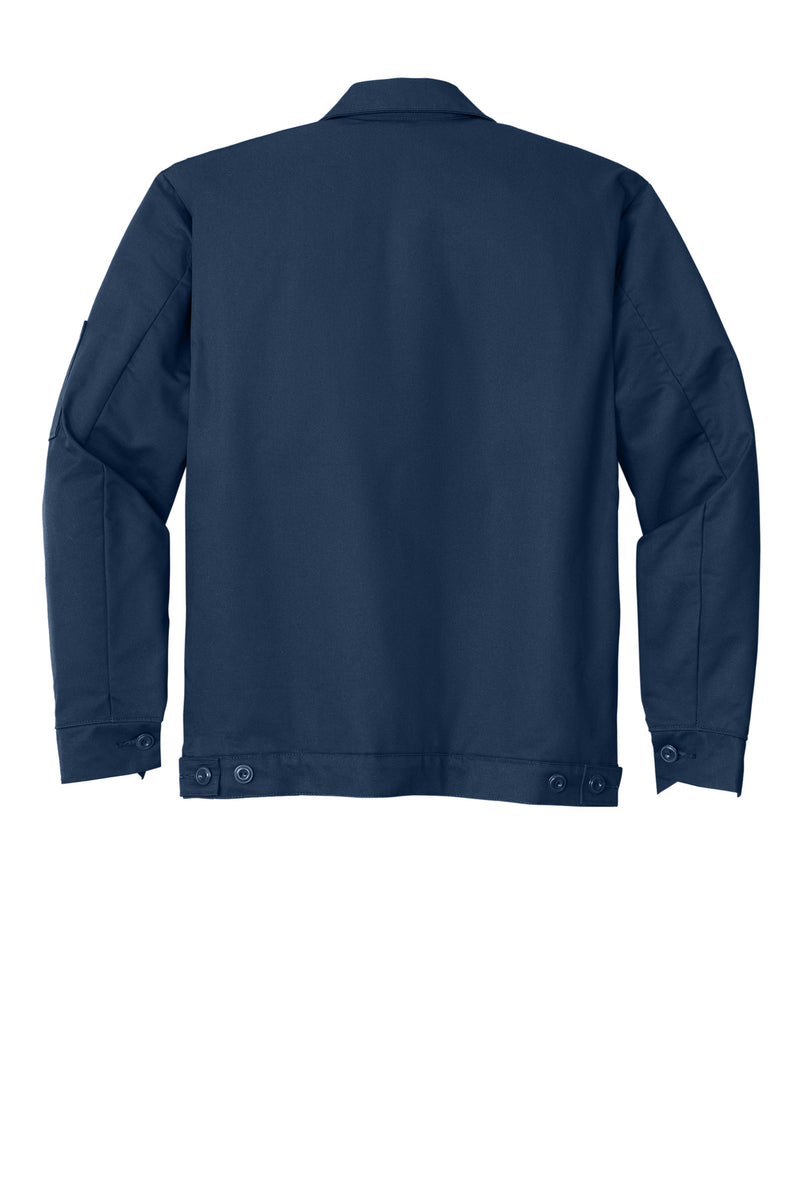 Red Kap Slash Pocket Jacket - Navy