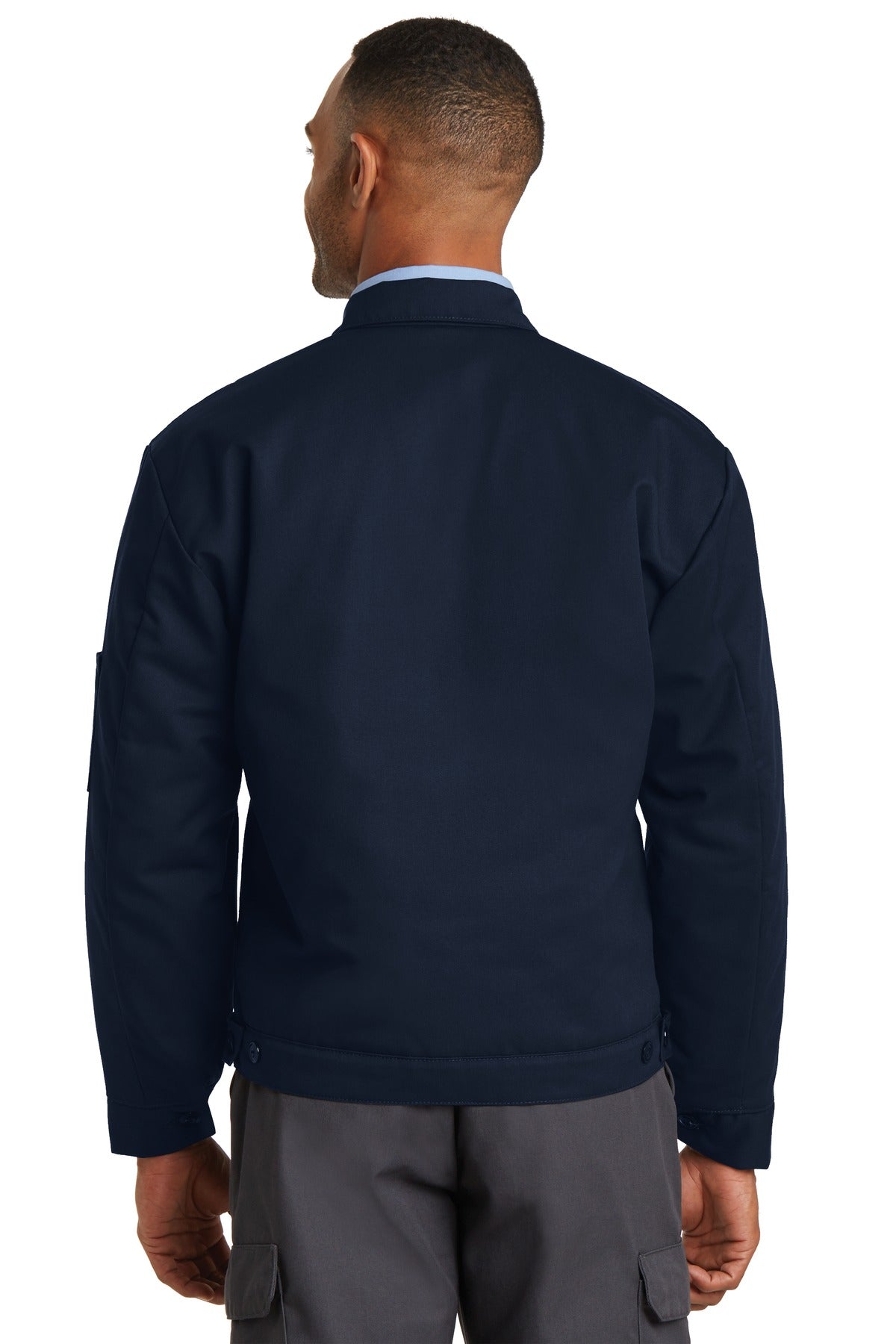 Red Kap Slash Pocket Jacket - Navy