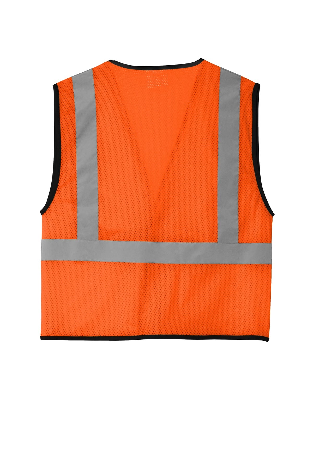 CornerStone  ANSI 107 Class 2 Economy Mesh One-Pocket Vest - Safety Orange