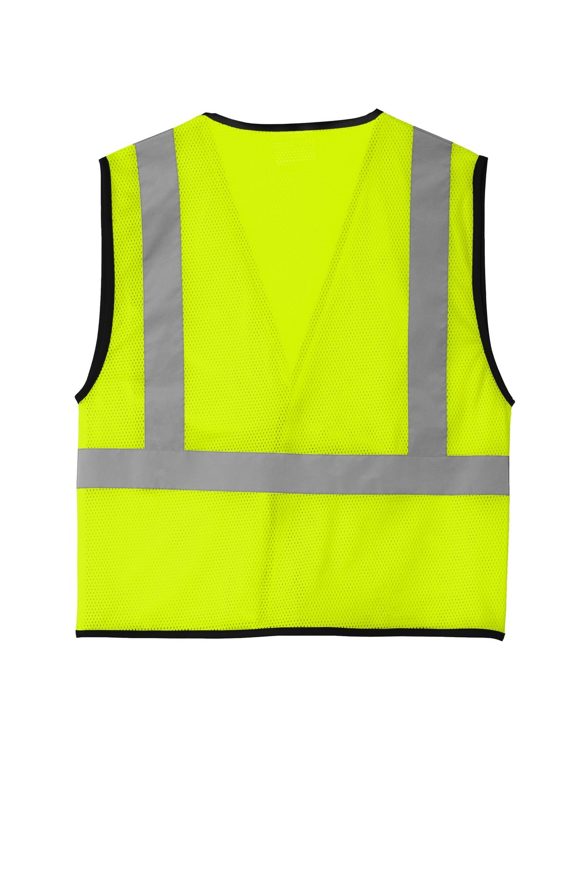 CornerStone  ANSI 107 Class 2 Economy Mesh One-Pocket Vest - Safety Yellow