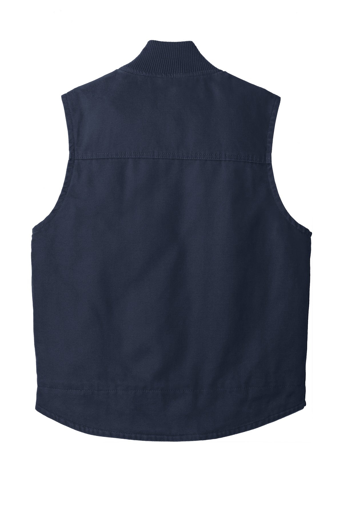 CornerStone Washed Duck Cloth Vest - Navy