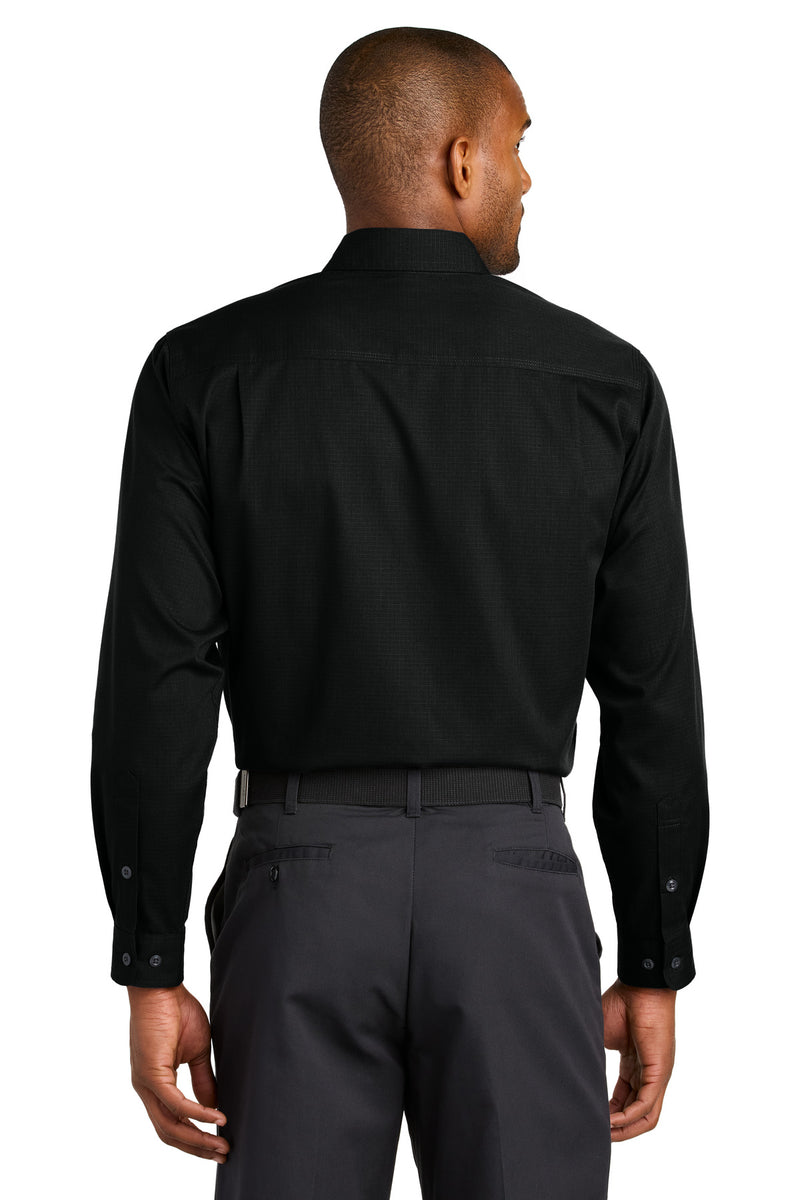 CornerStone Long Sleeve Select Ripstop Shirt - Black