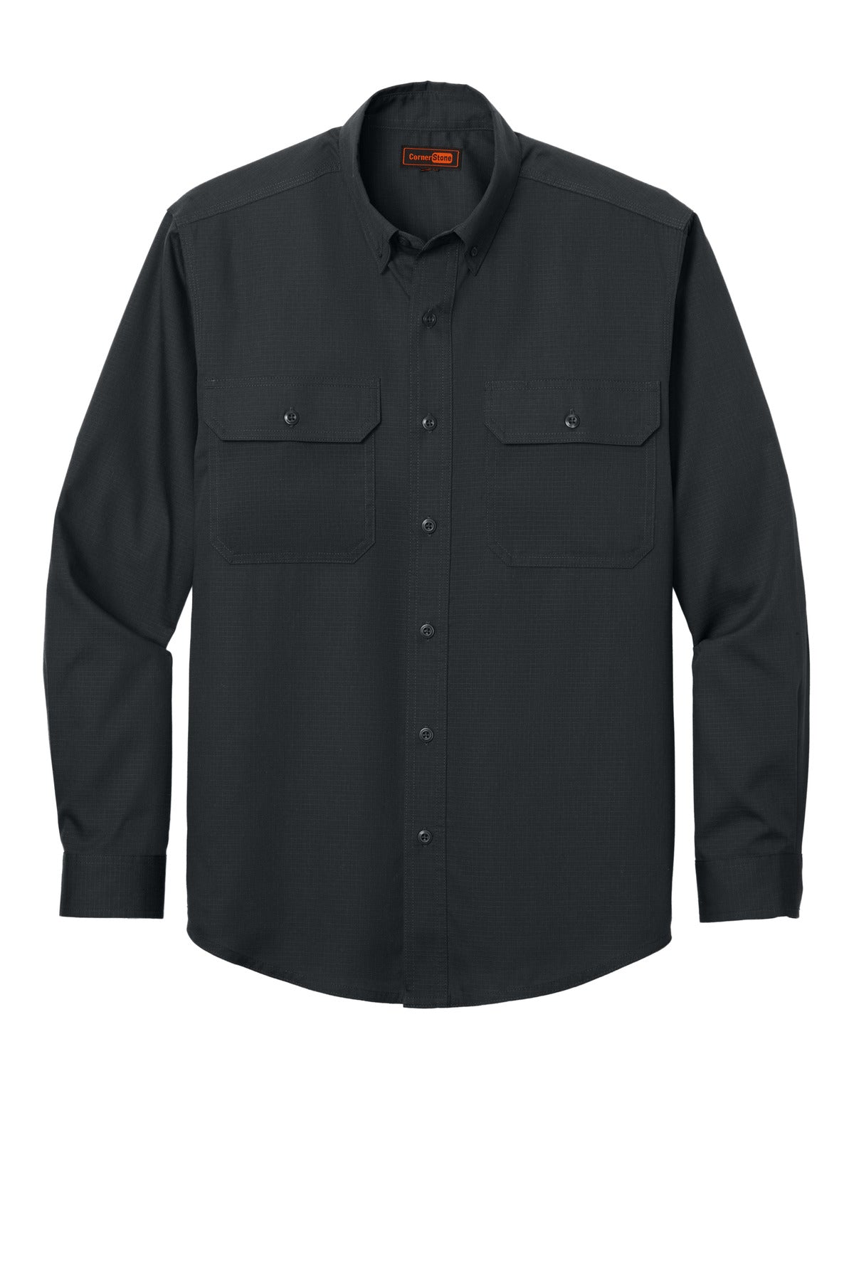 CornerStone Long Sleeve Select Ripstop Shirt - Echo Steel