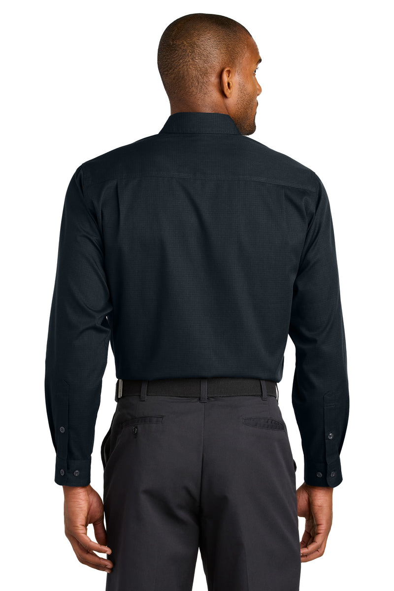 CornerStone Long Sleeve Select Ripstop Shirt - Navy Blue