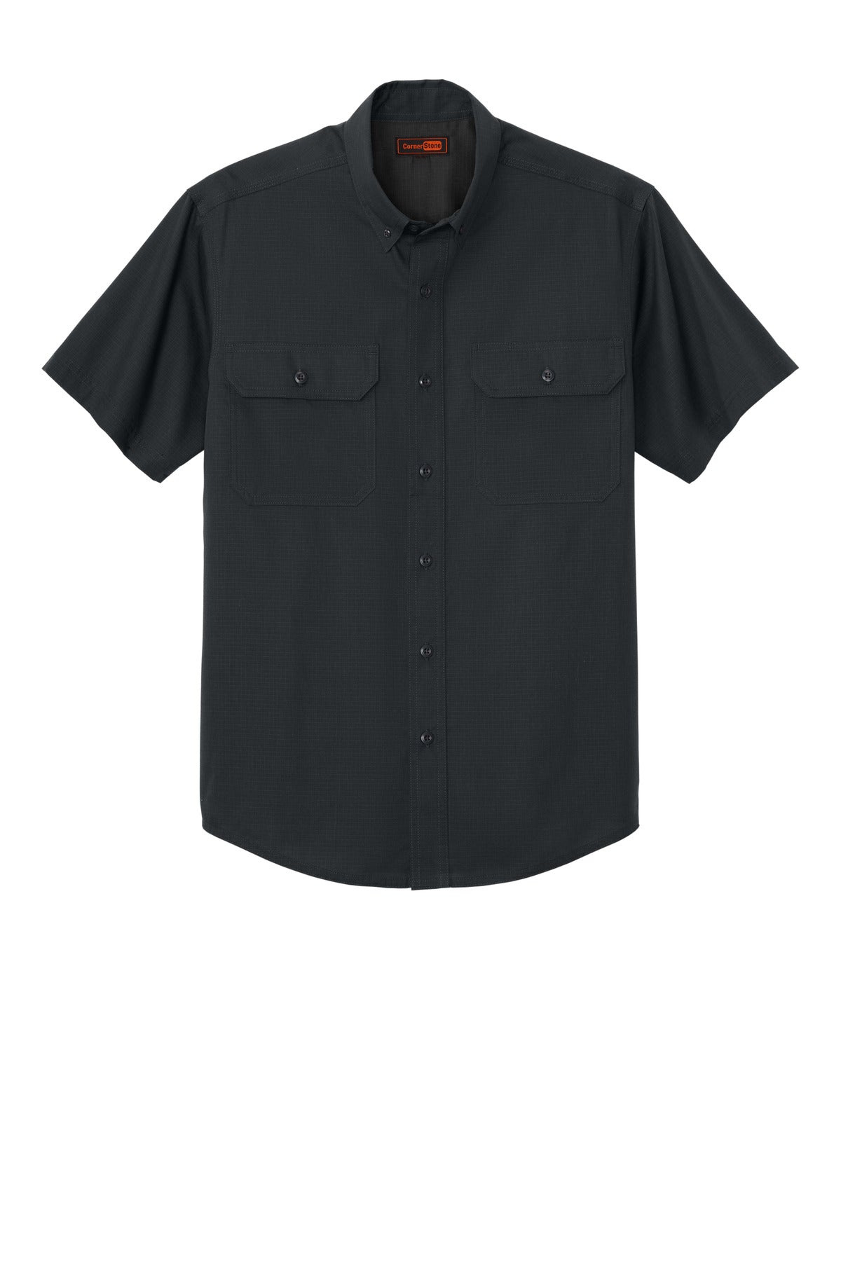 CornerStone Short Sleeve Select Ripstop Shirt - Echo Steel