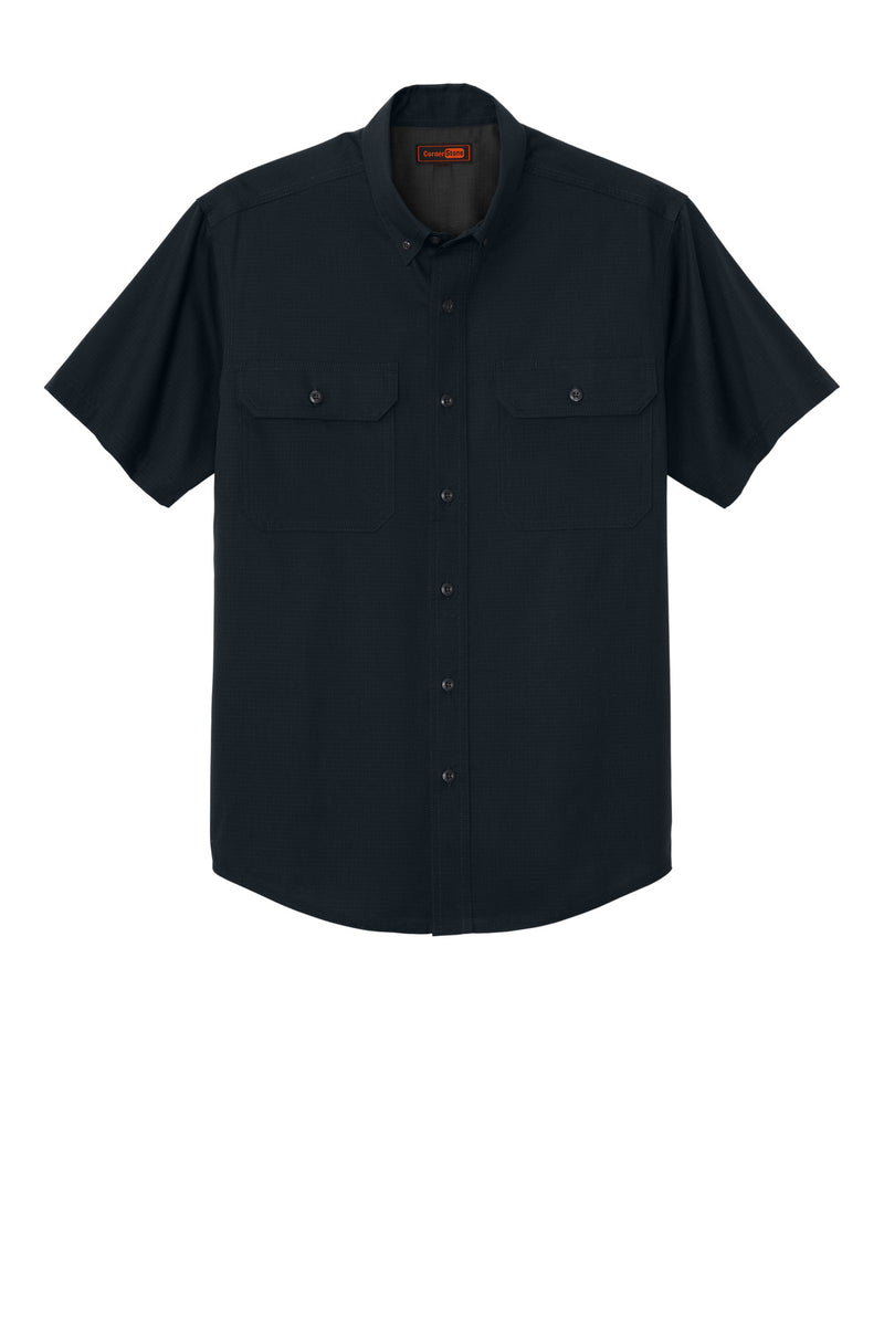 CornerStone Short Sleeve Select Ripstop Shirt - Navy Blue