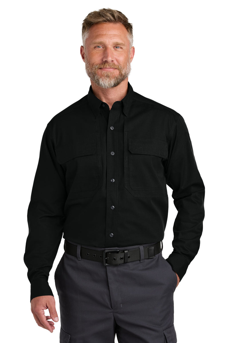 CornerStone Long Sleeve Select Tactical Shirt - Black
