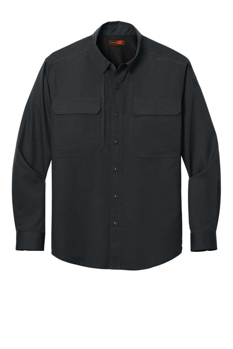 CornerStone Long Sleeve Select Tactical Shirt - Echo Steel
