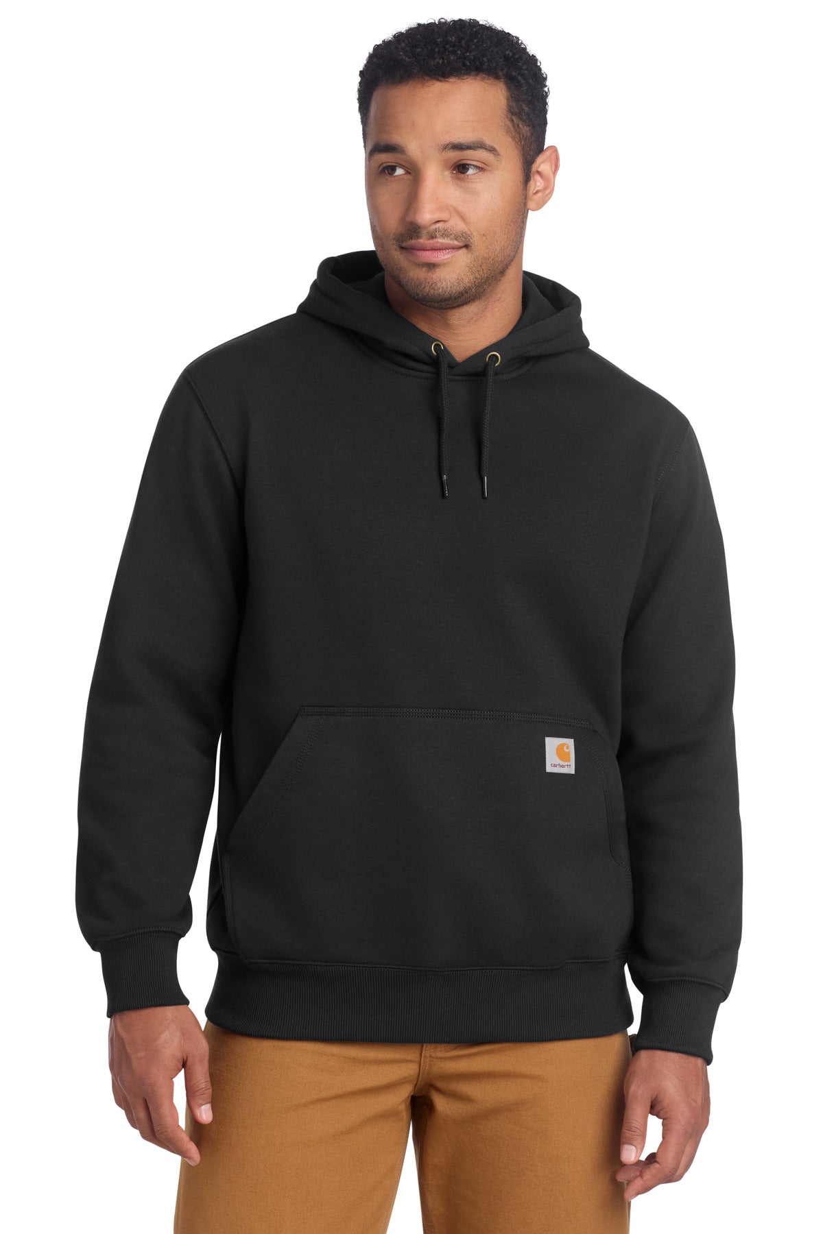 Carhartt  Rain Defender  Paxton Heavyweight Hooded Sweatshirt - Black