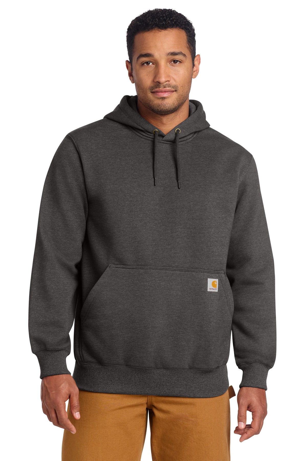Carhartt  Rain Defender  Paxton Heavyweight Hooded Sweatshirt - Carbon Heather