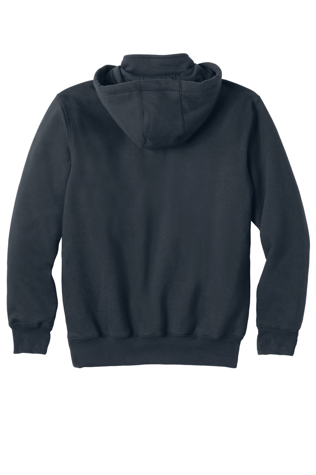 Carhartt Rain Defender Paxton Heavyweight Hooded Zip Mock Sweatshirt - New Navy