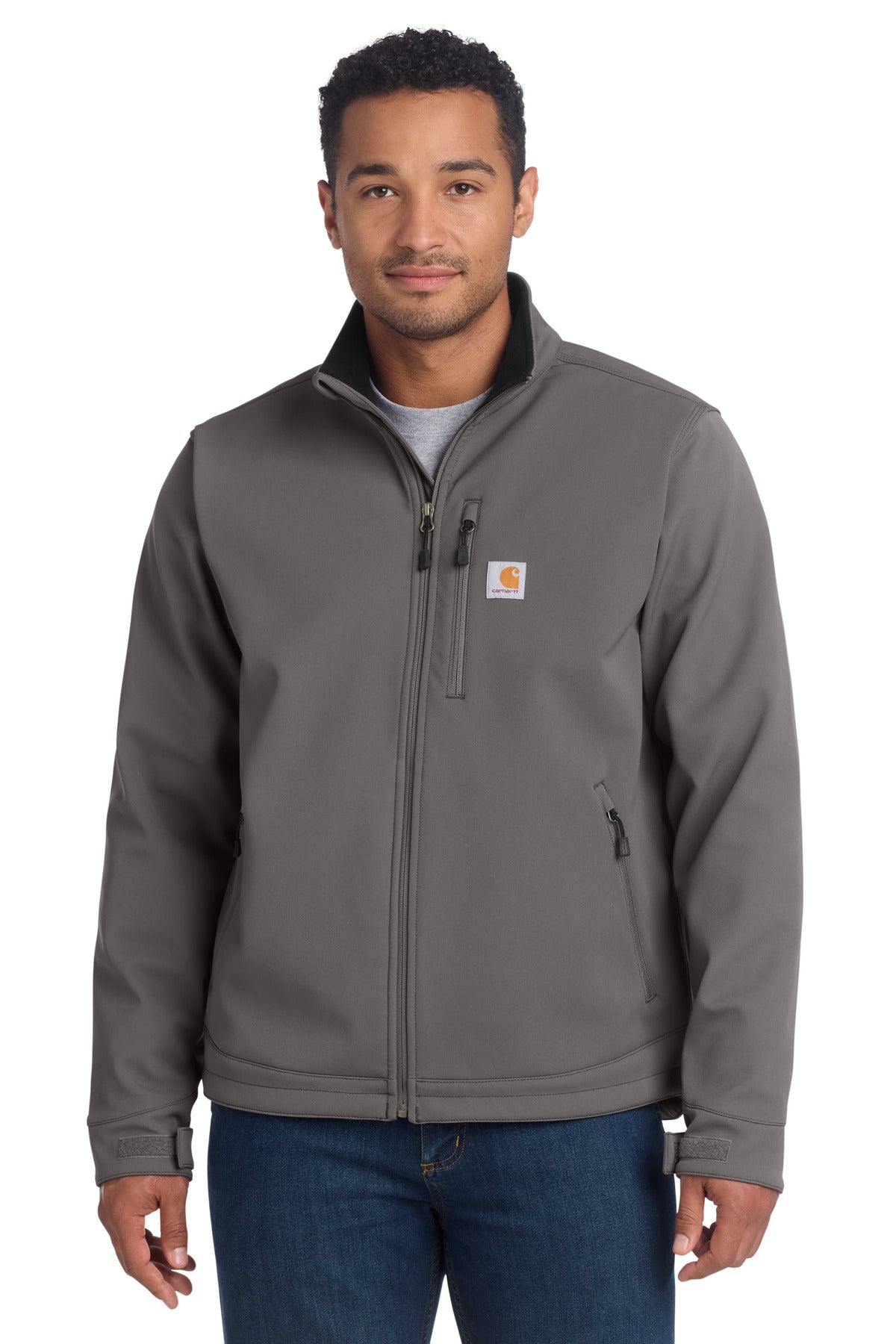 Carhartt Crowley Soft Shell Jacket - Charcoal