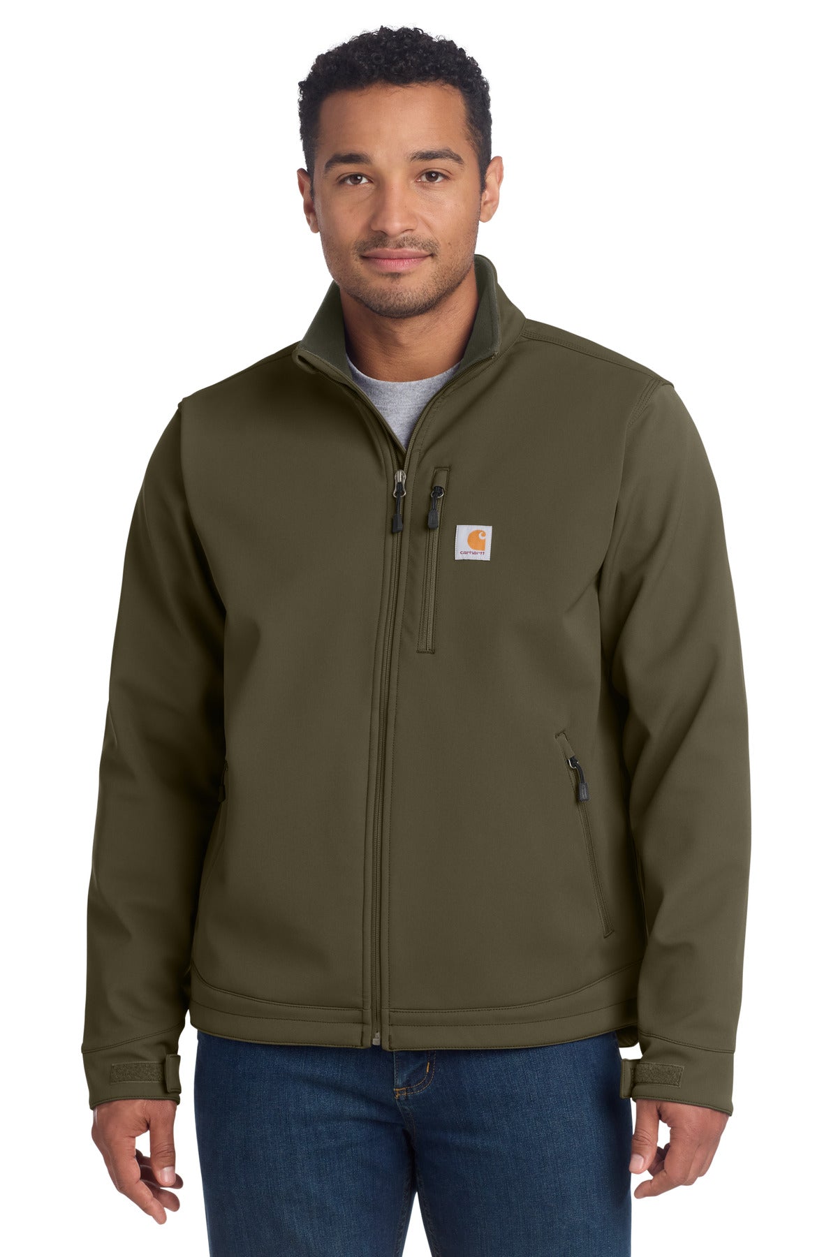 Carhartt Crowley Soft Shell Jacket - Moss