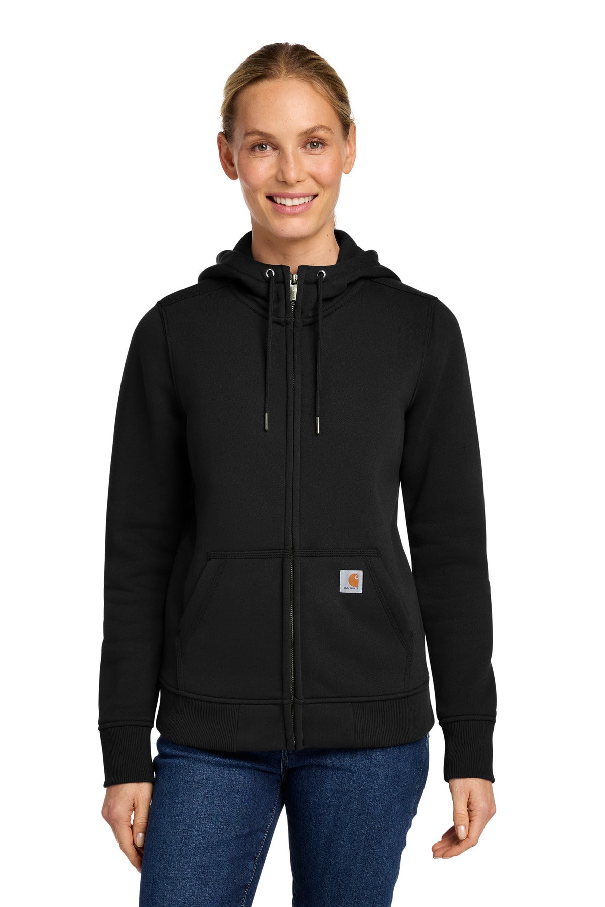 Carhartt Women's Clarksburg Full-Zip Hoodie - Black