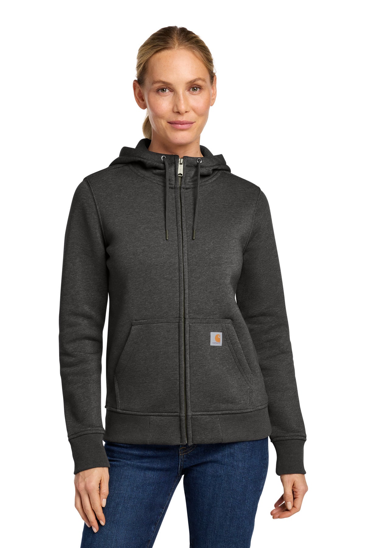 Carhartt Women's Clarksburg Full-Zip Hoodie - Carbon Heather