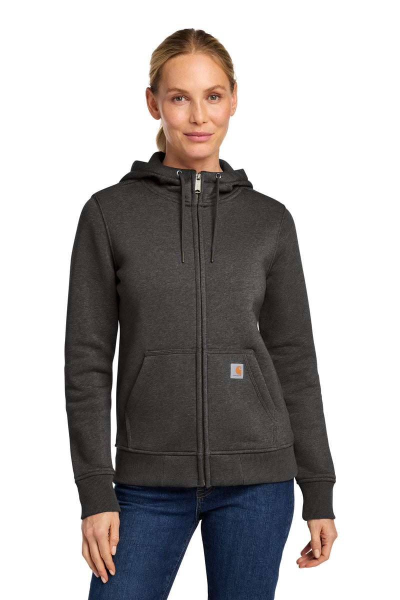 Carhartt Women's Clarksburg Full-Zip Hoodie - Carbon Heather