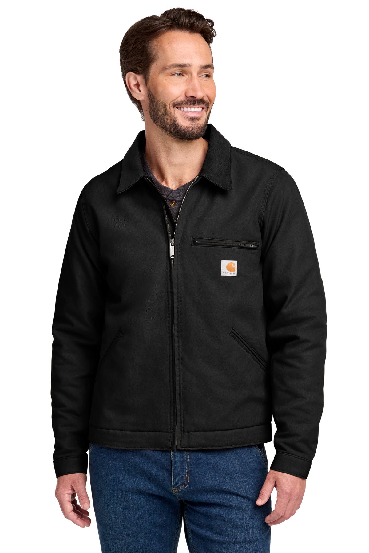 Carhartt Duck Detroit Jacket - Black