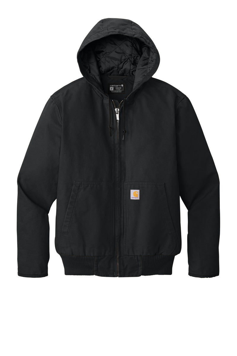 Carhartt Washed Duck Active Jac - Black
