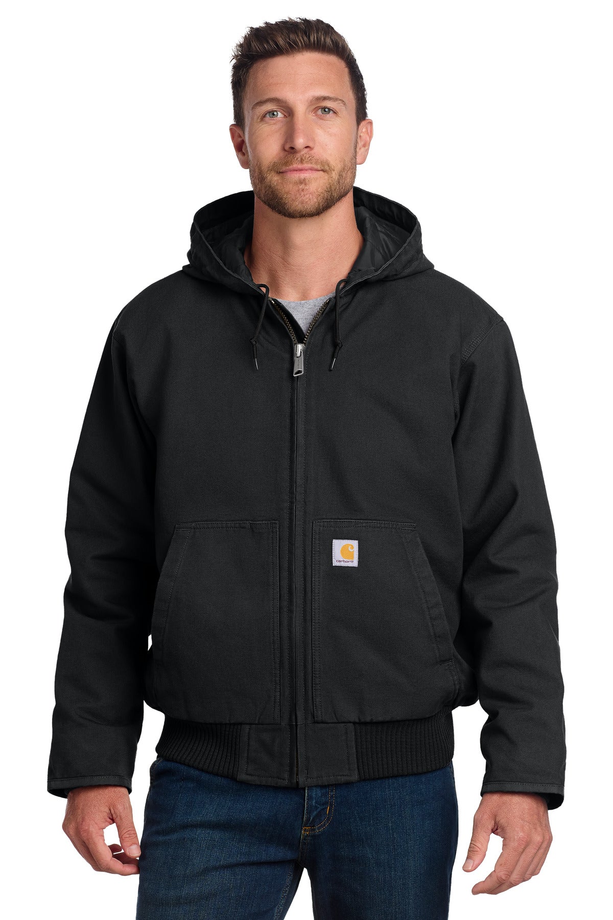 Carhartt Washed Duck Active Jac - Black