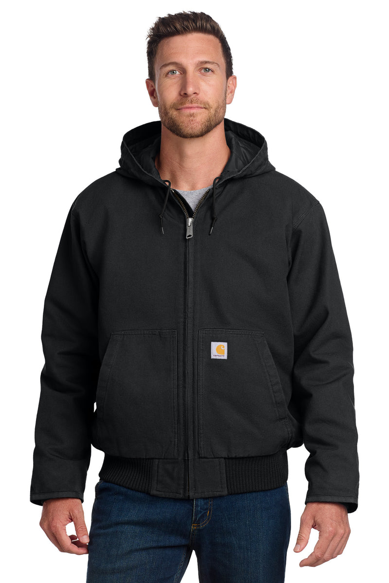 Carhartt Washed Duck Active Jac - Black