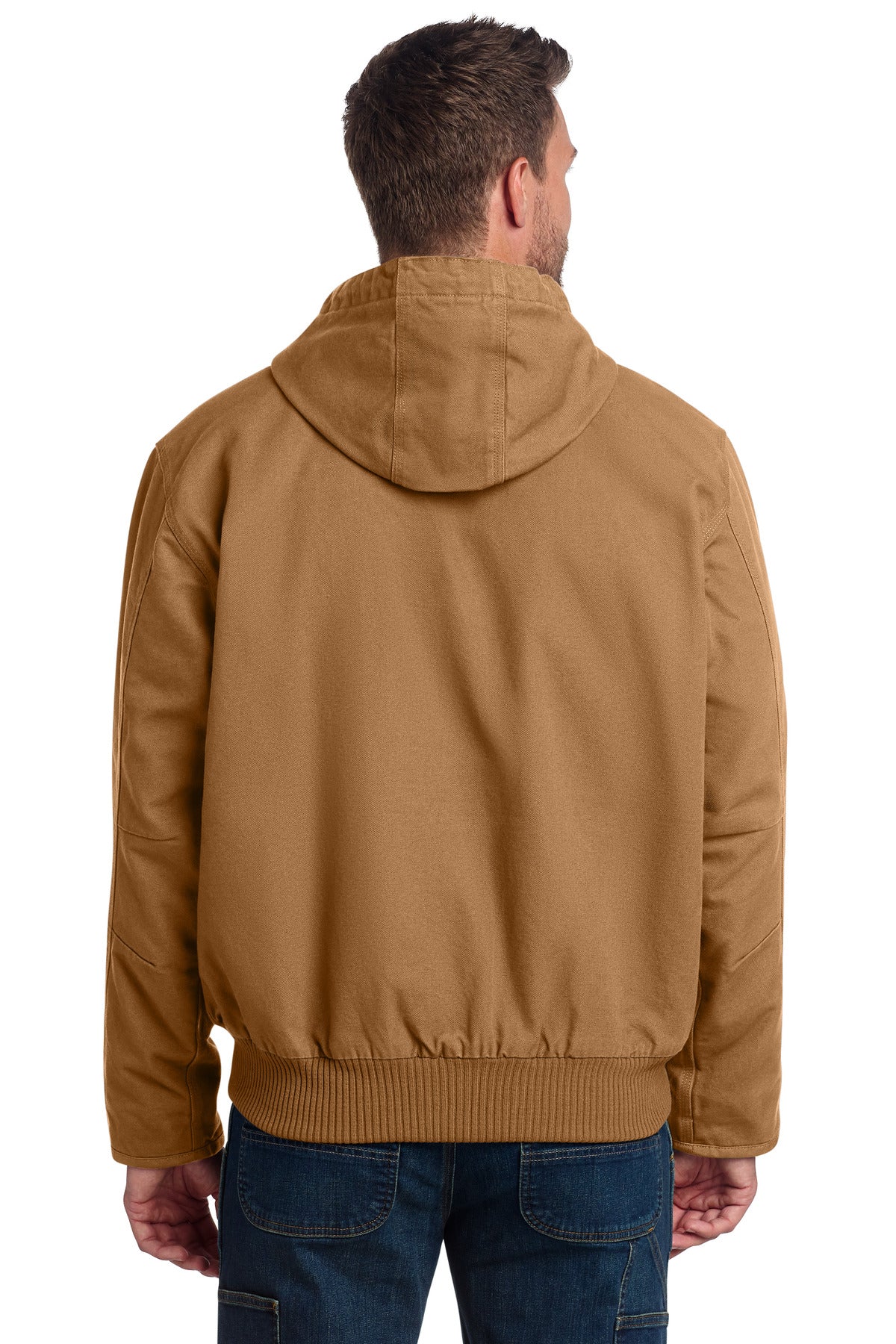Carhartt Washed Duck Active Jac - Carhartt Brown