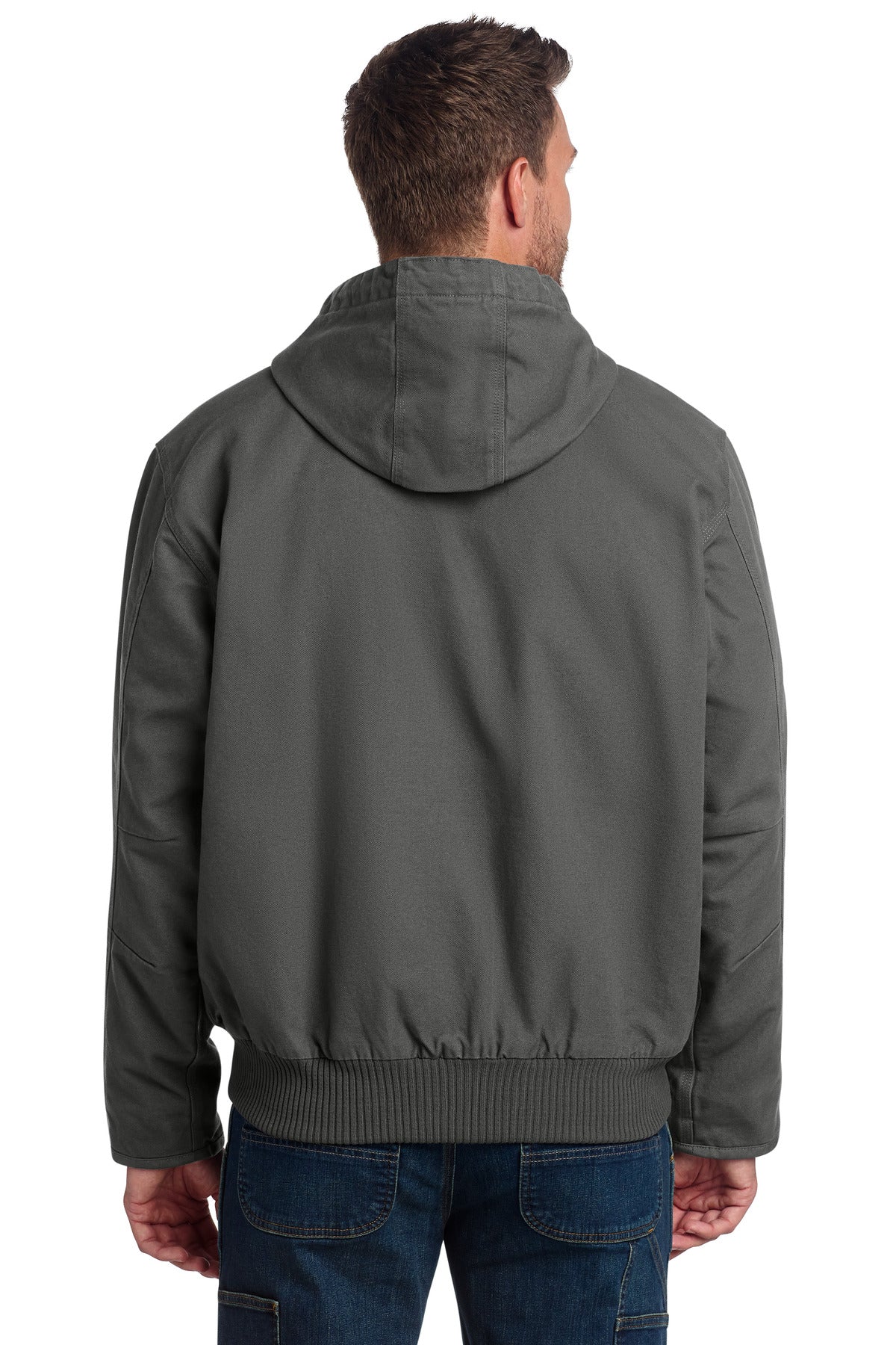 Carhartt Washed Duck Active Jac - Gravel