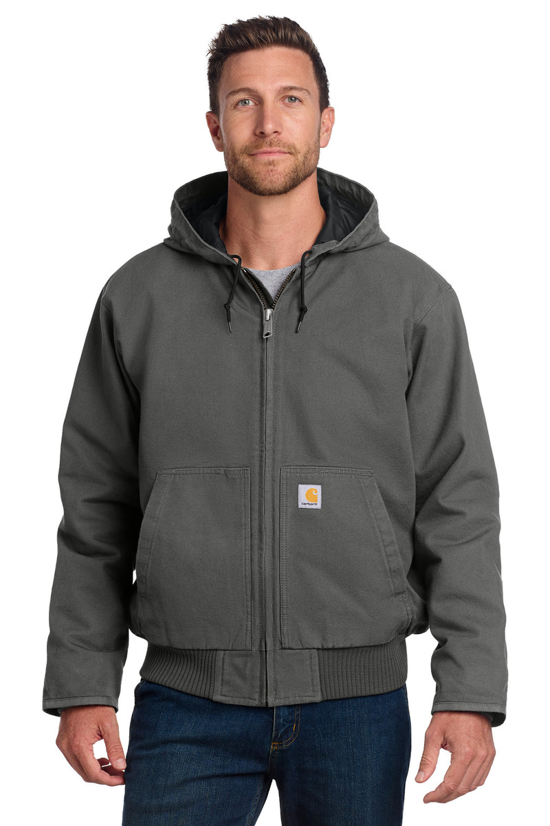 Carhartt Washed Duck Active Jac - Gravel