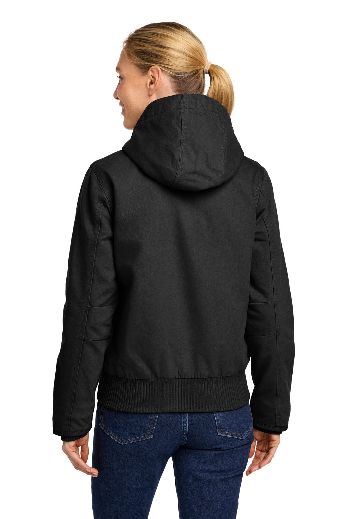 Carhartt Women's Washed Duck Active Jac - Black