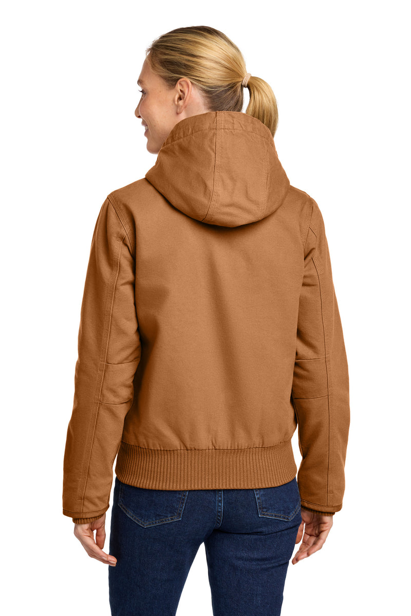 Carhartt Women's Washed Duck Active Jac - Carhartt Brown