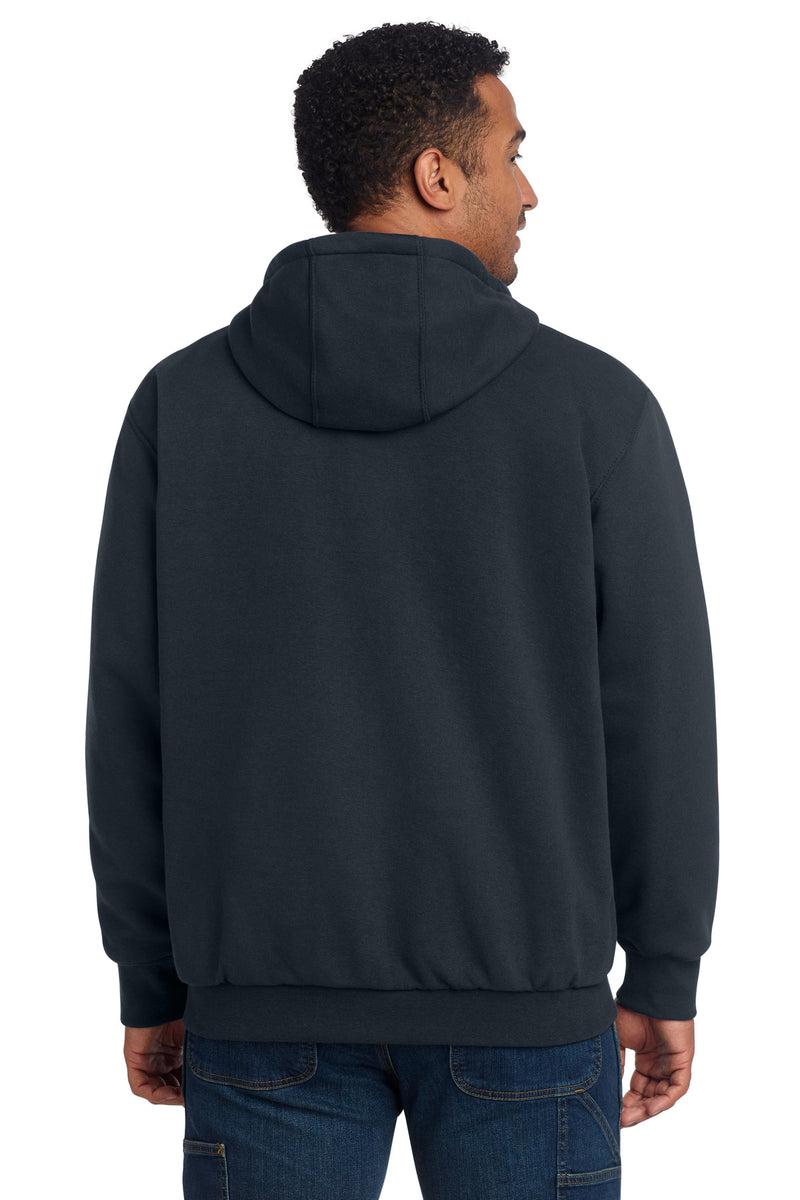 Carhartt Midweight Thermal-Lined Full-Zip Sweatshirt - New Navy