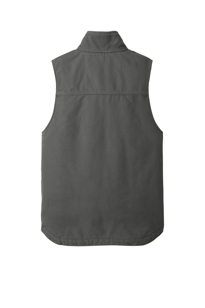 Carhartt Sherpa-Lined Mock Neck Vest - Gravel