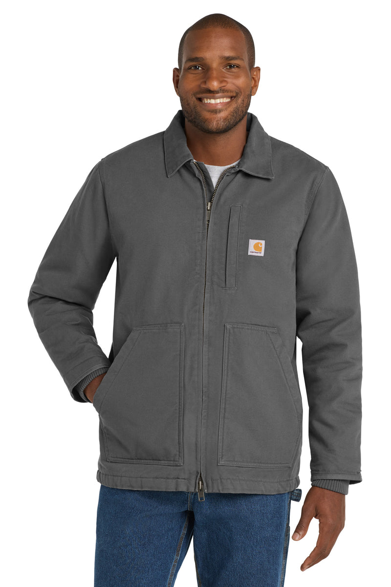 Carhartt Sherpa-Lined Coat - Gravel