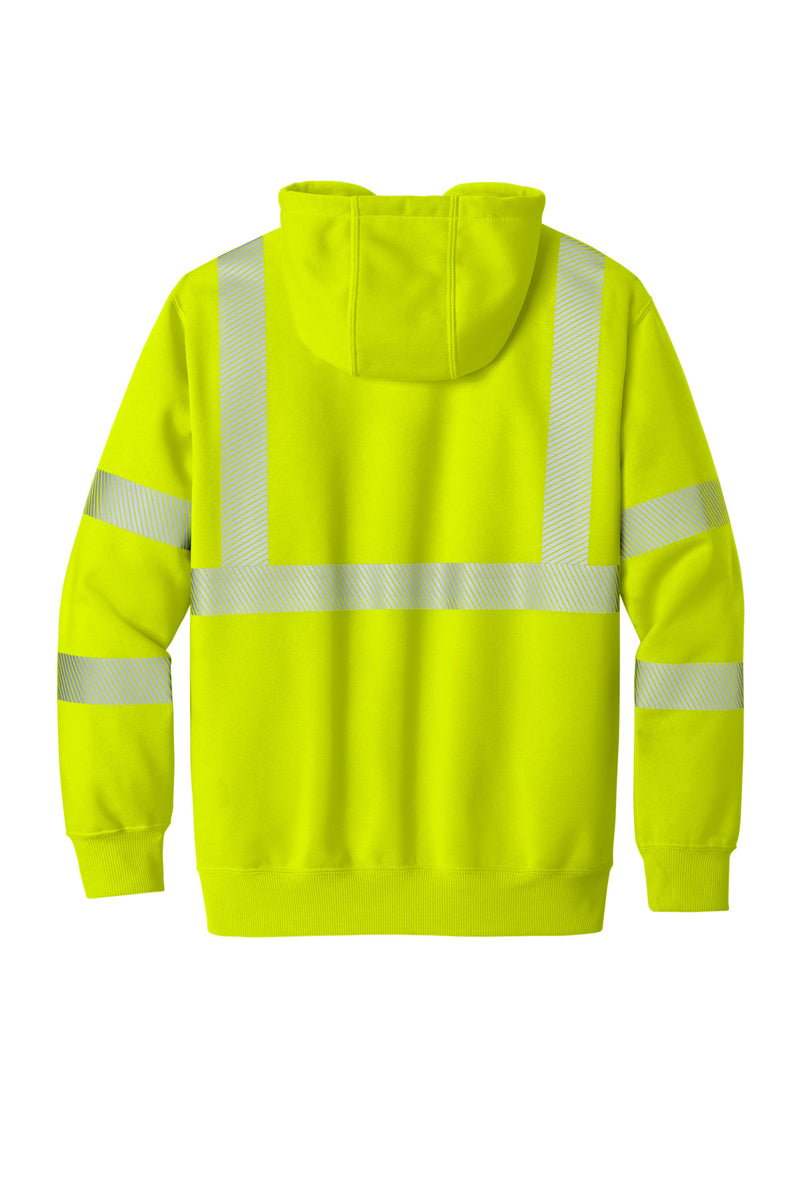 Carhartt ANSI 107 Class 3 Hooded Sweatshirt - Brite Lime
