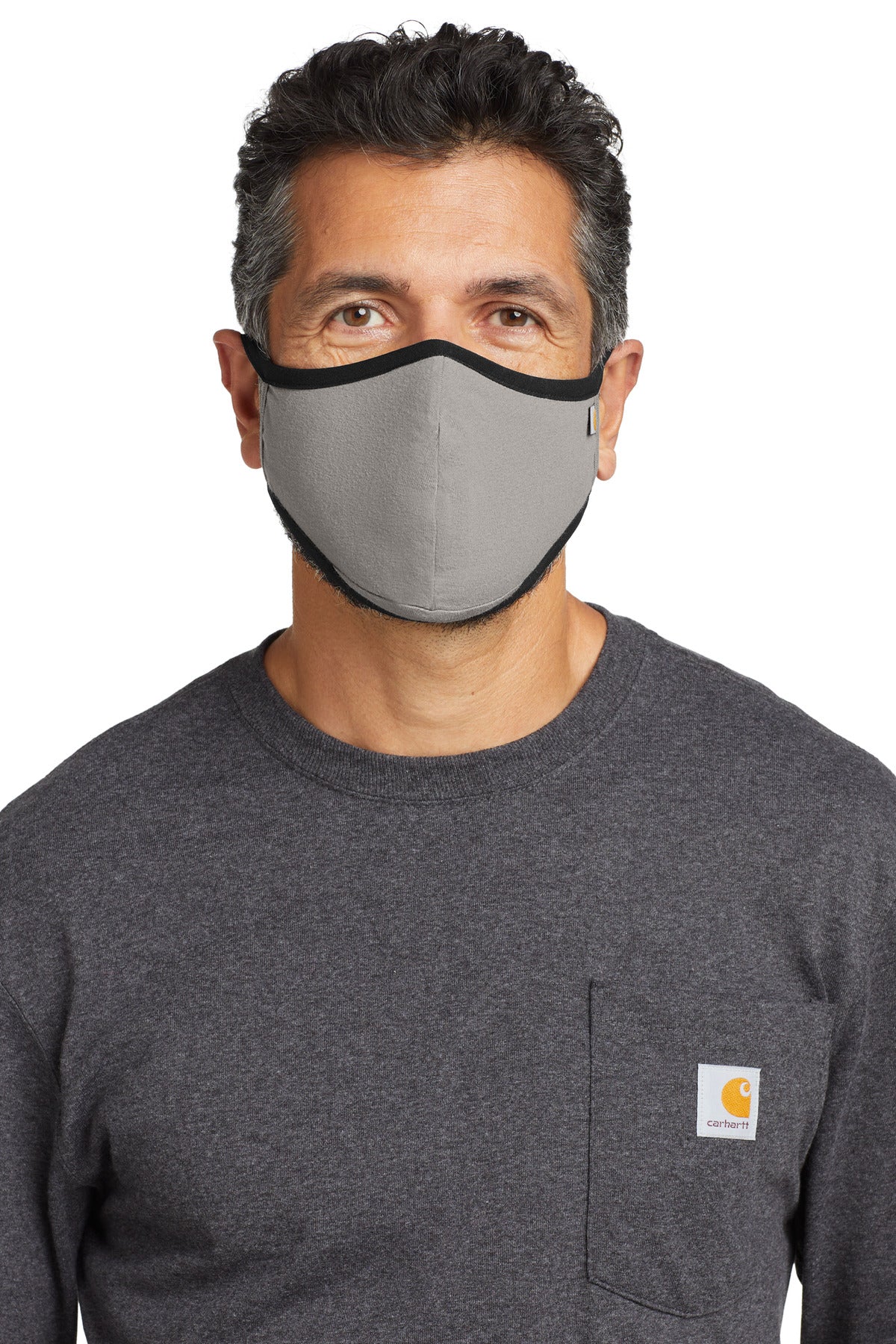 Carhartt Cotton Ear Loop Face Mask (3 pack) - Asphalt
