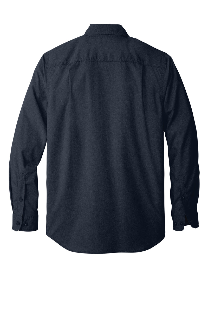 Carhartt Force Solid Long Sleeve Shirt - Navy