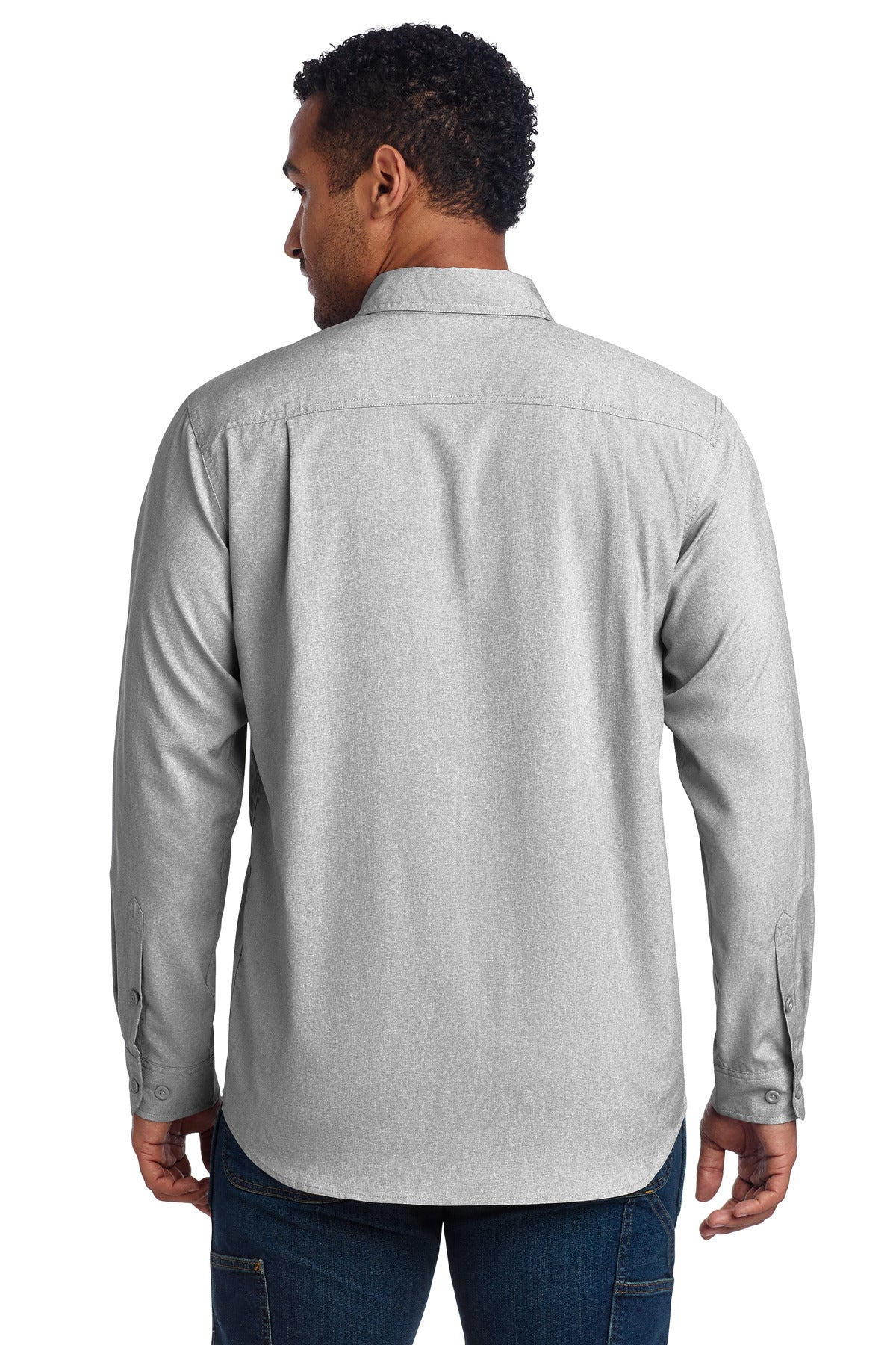 Carhartt Force Solid Long Sleeve Shirt - Steel