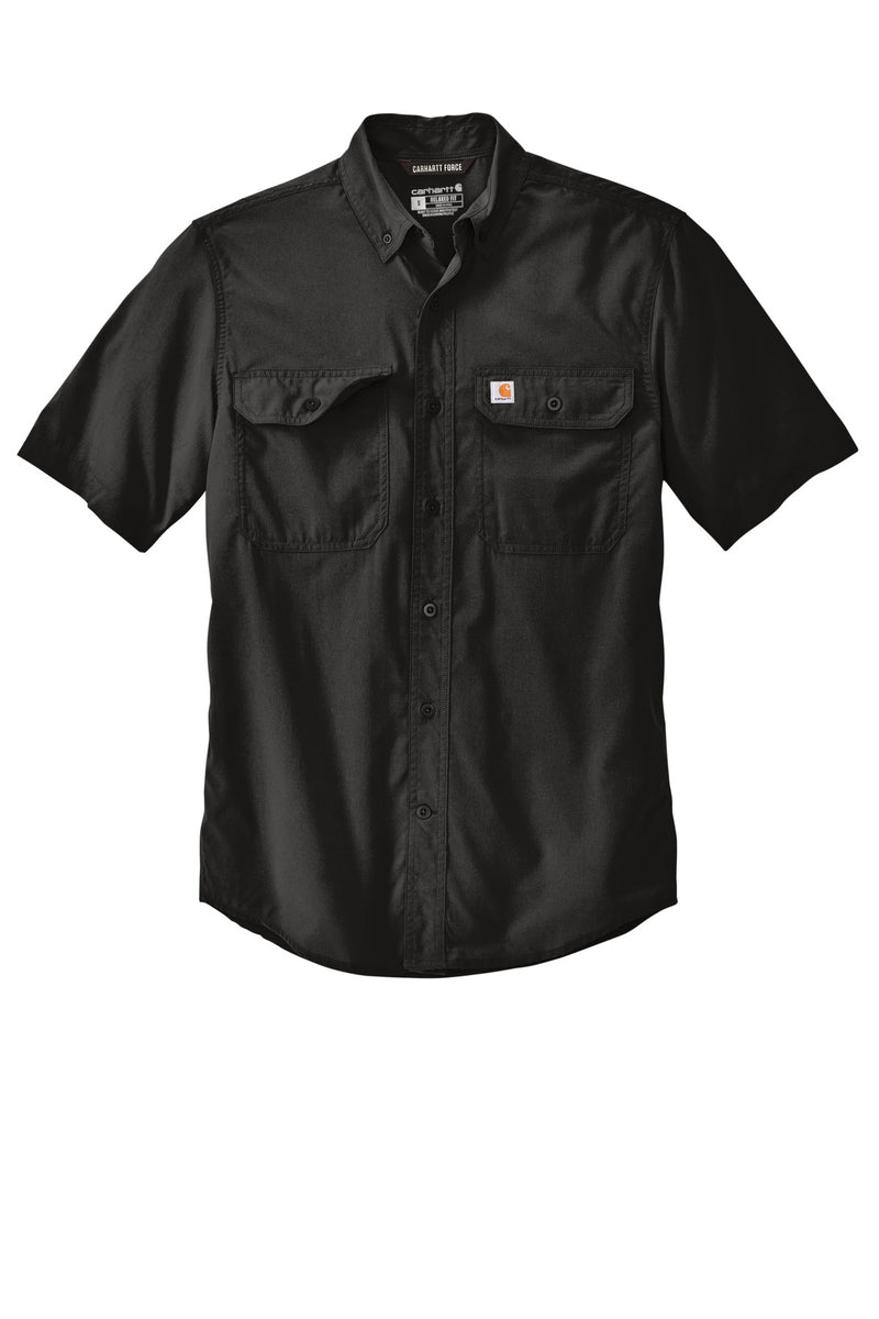Carhartt Force Solid Short Sleeve Shirt - Black