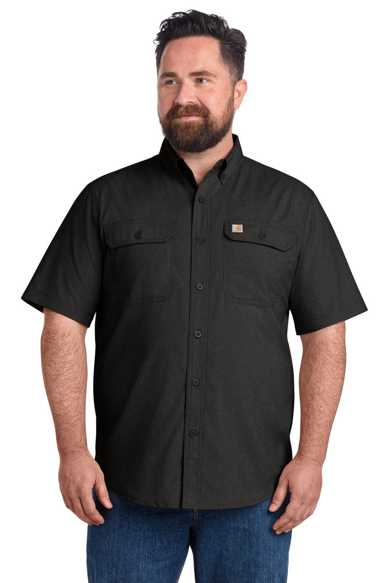 Carhartt Force Solid Short Sleeve Shirt - Black