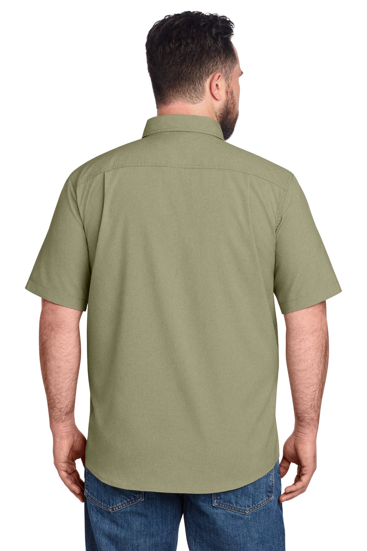 Carhartt Force Solid Short Sleeve Shirt - Burnt Olive