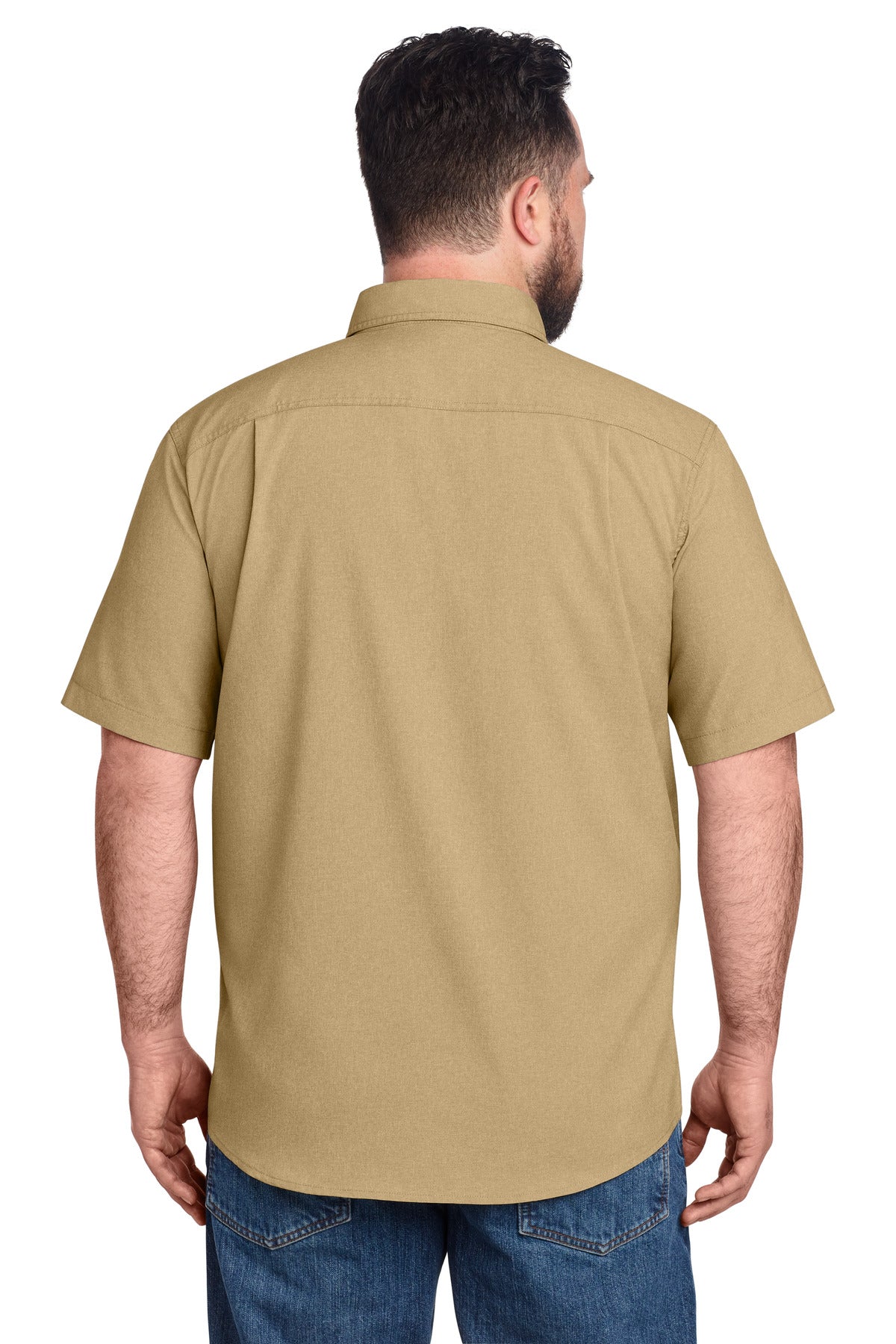 Carhartt Force Solid Short Sleeve Shirt - Dark Khaki