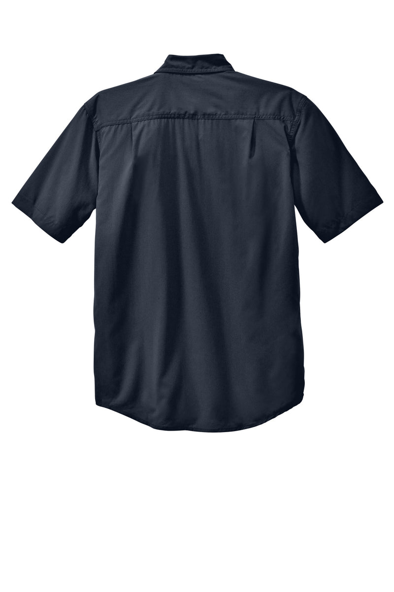 Carhartt Force Solid Short Sleeve Shirt - Navy
