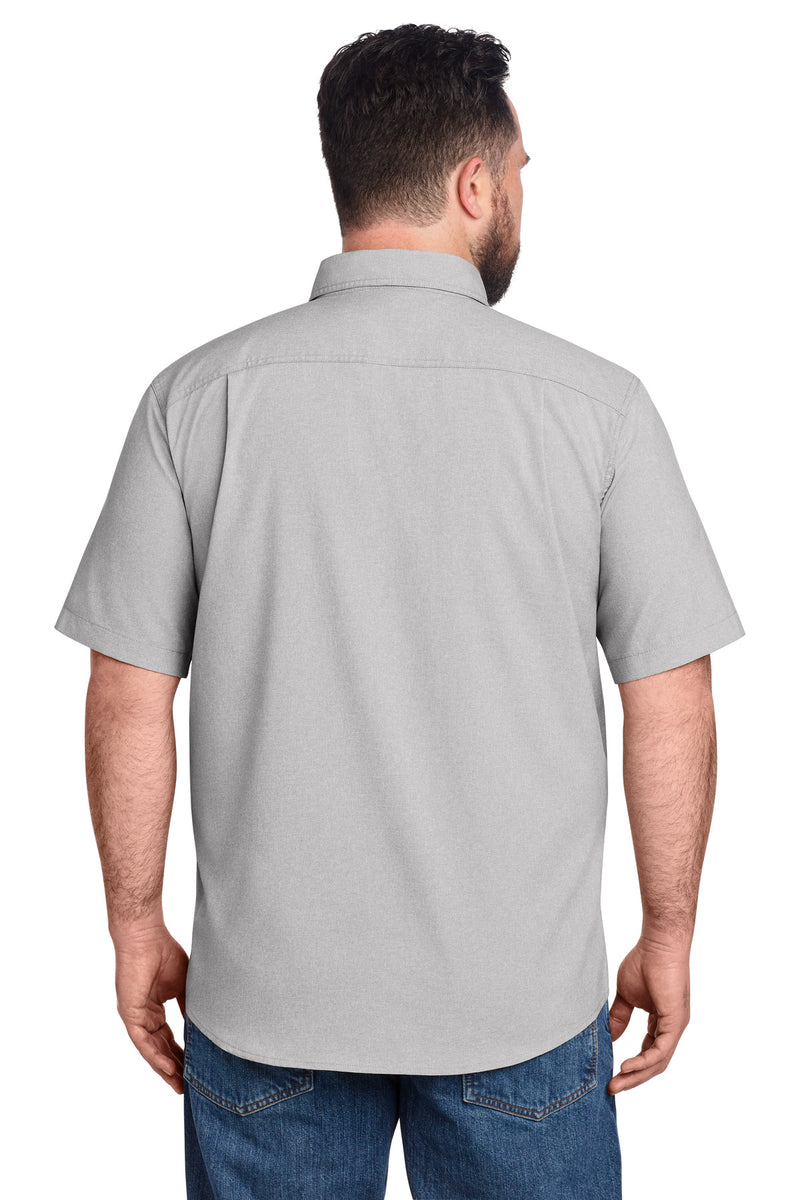 Carhartt Force Solid Short Sleeve Shirt - Steel